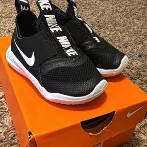 Nike Kids Black and White Sneakers
